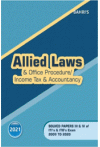 Bahri's Allied Laws and Office Procedure/Income Tax and Accountancy (Solved Papers  III & IV of ITI'S & ITO'S Exam 2009 to 2020)