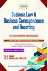 Business Law and Business Correspondence and Reporting (For CA Foundation, New Syllabus)