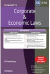 Corporate and Economic Laws (For CA Final New Syllabus)