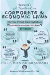 A Textbook on Corporate and Economic Laws - (For CA Final, New Syllabus, applicable for Nov. 2021 Exams) A Textbook on Corporate and Economic Laws - (For CA Final, New Syllabus, applicable for Nov. 2021 Exams)