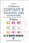 A Handbook on Corporate and Economic Laws - For (CA Final, New Syllabus) [Applicable for November 2021 Exams]