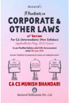 A Handbook on Corporate and Other Laws (CA Inter, New Syllabus, for May 2022 Exams)