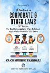 A Handbook on Corporate and Other Laws - (CA Inter, New Syllabus) (For Nov. 2021 Exams)