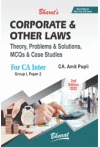 Corporate and Other Laws - Theory, Problems and Solutions and MCQs (for CA Inter Gr. 1, Paper 2)