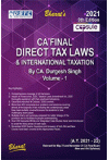 Direct Tax Laws and International Taxation - CA Final (For Nov. 2021 Exams) (Old and New Syllabus) A.Y. 2021 - 22 (2 volume set)