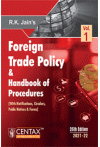 Foreign Trade Policy and Handbook of Procedures - [with Notifications, Circulars, Public Notices, Forms] 2021-22  (Volume 1)