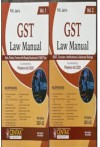 GST Law Manual [Acts, Rules, Forms with Ready Reckoner and 1000 Tips] (Set of 2 Vols) 2021-22
