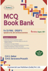 MCQ Book Bank (For CA Final - Group II, Old and New Syllabus, For Nov. 2021 Exams)
