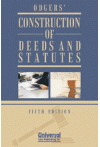 Odgers' Construction of Deeds and Statutes