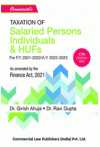 Taxation of Salaried Persons Individuals and HUFs  