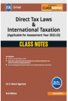 Direct Tax Laws and International Taxation - Class Notes (CA Final, New Syllabus)