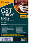 GST Tariff of India (GST Rates & Exemptions for Goods) (2 Volume Set)