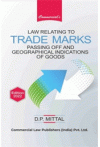 Law Relating to Trade Marks (Passing off & Geographical Indications of Goods)