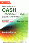 Restrictions on Cash Transactions Under Income Tax Law (As Amended by Finance Act, 2022)