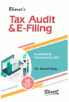 Tax Audit and E-Filing (As amended by The Finance Act, 2022)