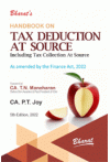 Handbook on Tax Deduction at Source - Including Tax Collection at Source (As amended by the Finance Act, 2022)