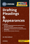 Taxmann's Cracker - Drafting Pleadings and Appearances (CS Professional, New Syllabus) (Previous Exams Solved Papers)