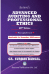 Advanced Auditing and Professional Ethics (For CA Final, New Syllabus, Applicable for Nov. 2022 Exam)