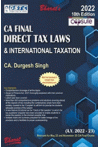 Direct Tax Laws and International Taxation (CA Final, For May and Nov. 2022 Final Exams)