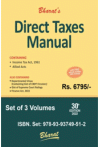 Direct Taxes Manual (3 Volume Set)
