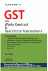 GST on Work Contract and Real Estate Transactions