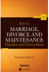 Key to Marriage, Divorce and Maintenance (Practice and Procedures)