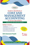 Students' Handbook on Cost and Management Accounting (For CA Inter, New Syllabus)