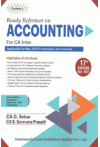Ready Referencer on Accounting (For CA Inter, New Syllabus)