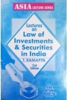 Lectures on Law of Investments and Securities in India (Notes / Guide Books)