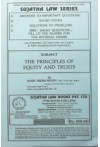 Principles of Equity and Trusts (Notes / Guide Books)