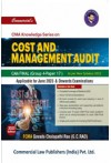 Cost and Management Audit (CMA Final, Group 2-Paper 17, for June 2023 & Onwards Examinations) (As per New Syllabus 2022)