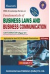 Fundamentals of Business Laws and Business Communication (CMA Foun-Paper 1, for June 2023 & Onwards Examinations) (As per New Syllabus)
