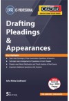 Taxmann's Cracker - Drafting Pleadings and Appearances (CS Professional, For June/Dec. 2023 Exams)