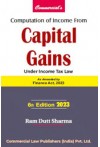Computation of Income From Capital Gains - Under Indian Income Tax law (As Amended by finance Act, 2023)