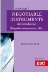 Avtar Singh's Negotiable Instruments - An Introduction (Negotiable Instruments Act, 1881)