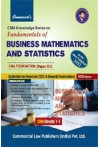 Fundamentals of Business Mathematics and Statistics (CMA Foun, Paper 03, for Dec. 2023 Exams) (As per New Syllabus 2022)