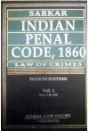 Sarkar on Indian Penal Code, 1860 (Law of Crimes) (2 Volume Set)
