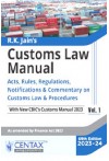 Customs Law Manual 2023-2024 (2 Volume Set) (As Amended by Finance Act 2023)