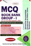 MCQ Book Bank Group - I (For CA Inter New Syllabus 2023) (Applicable for May 2024 Exam & onwards)