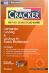 Taxmann's Cracker - Corporate Funding and Listings in Stock Exchange (CS Professional, for June 2024 Exam (Old Syllabus))