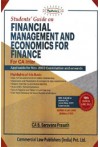 Students' Guide on Financial Management and Economics for Finance (CA Inter, for Nov. 2023 Exams and onwards)