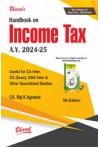 Handbook on Income Tax (CA Inter, CS Exe., CMA Inter etc, New Syllabus, for May and Nov. 2024 Exams)