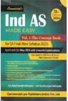 Ind AS Made Easy (2 Volumes) (CA Final, New Syllabus, for May 2024 and onwards Examinations)