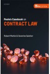 Poole's Casebook on Contract Law