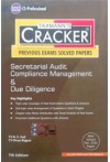 Taxmann's Cracker - Secretarial Audit Compliance Management and Due Diligence (CS Professional)