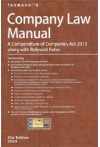  Taxmann's Company Law Manual (A Compendium of Companies Act 2013 along with Relevant Rules)
