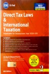 Direct Tax Laws and International Taxation (2 Volumes) (CA Final, G.II, P.4, for May 2024 Exams and onwards)