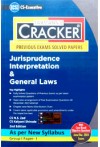 Taxmann's Cracker - Jurisprudence Interpretation and General Laws (CSE, G.I, P.I, New Syllabus)