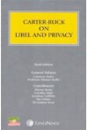 Carter - Ruck on Libel and Privacy (Butterworths Common Law Series)
