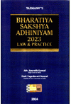 Taxmann's Bharatiya Sakshya  Adhiniyam 2023 Law and Practice